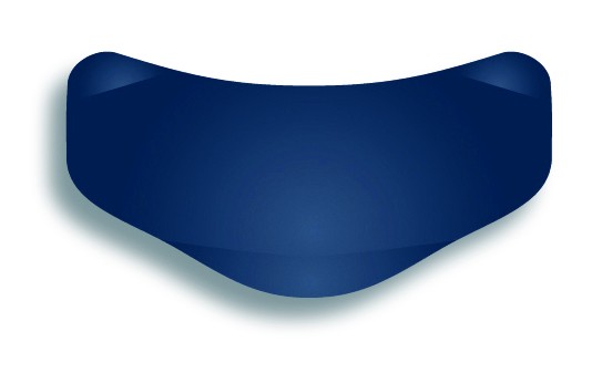 Slick Bands™ 6,4mm Bänder für Molare mit subgingivaler Lasche – blau