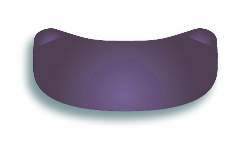 Slick Bands Non Stick Matrix Bands - 100x Standard Size Sectional Matrix Bands, purple, medium, (5.4