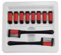 FitStrip doppelseitige Streifen, 10 Streifen, 2 Griffe,...