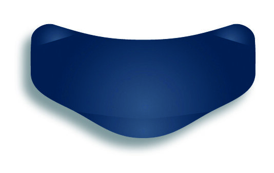 Slick Bands™  6,4mm Bänder für Molare mit subgingivaler Lasche – blau