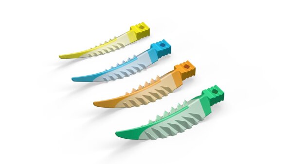 Strata-G™ Keile Set mit 200 Keilen (50 je Farbe)