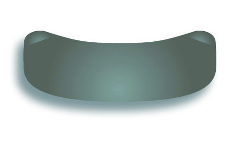 Slick Bands™ 4,6mm prämolar Matrzien – grau