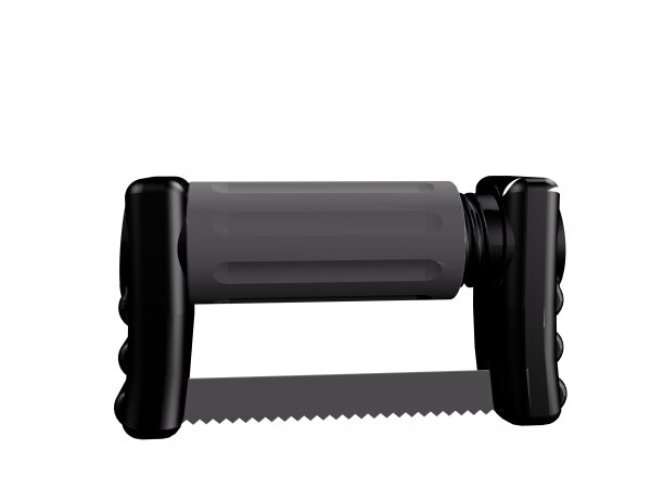 FitStrip gezackte Streifen, 10 Streifen, 2 Griffe, 0,05mm