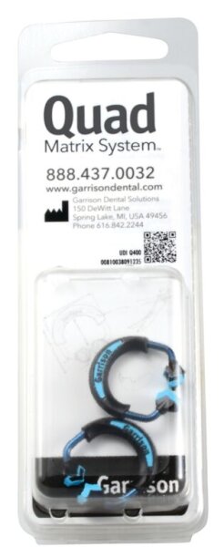 Quad Ringe universal blau