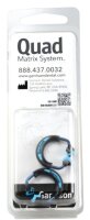 Quad Ringe universal blau