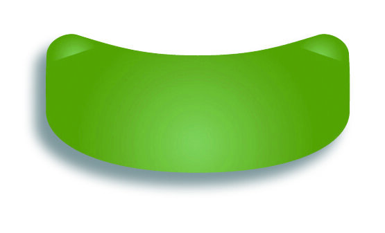 Slick Bands Non Stick Matrix Bands - 100x Large Size Sectional Matrix Bands, green, molar, (6.4 mm)