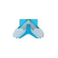 Strata-G™ Keile Nachfüllpackung klein, blau